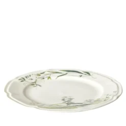 Flora tallerken grøn Ø 26 cm benporcelæn
