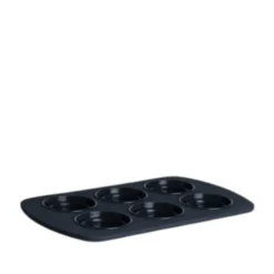 Foldbar muffinform 6 huller silikone
