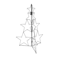 Foldbart juletræ til julekugler 110 cm