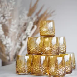 Frederik Bagger Crispy Aqua citrine glas 2 stk. 23 cl