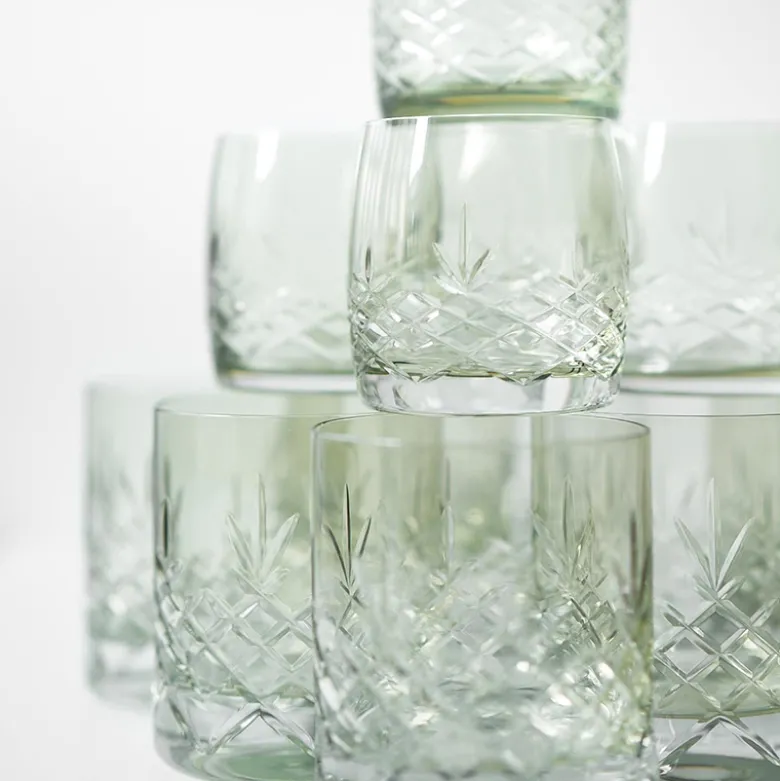 Frederik Bagger Crispy Aqua emerald glas 2 stk. 23 cl