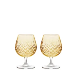 Frederik Bagger Crispy Citrine Sixball Glas 2 stk. 40 cl
