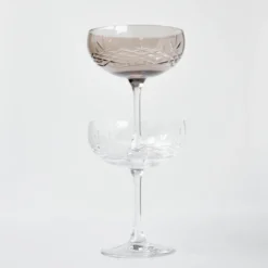 Frederik Bagger Crispy Copal Gatsby champagneskål 33 cl 2 stk.
