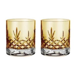 Frederik Bagger Crispy lowball citrine glas 2 stk. 38 cl