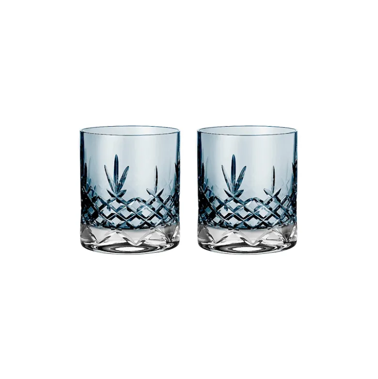 Frederik Bagger Crispy lowball sapphire glas 2 stk. 38 cl