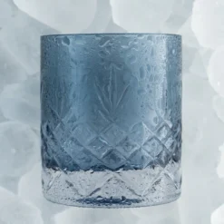Frederik Bagger Crispy lowball sapphire glas 2 stk. 38 cl