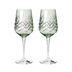 Frederik Bagger Crispy Monsieur emerald/grøn vinglas 2 stk. 45 cl