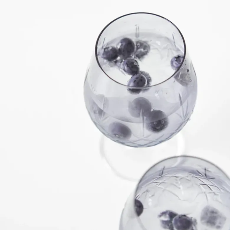 Frederik Bagger Crispy Sapphire Sixball glas 2 stk. 40 cl