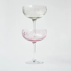 Frederik Bagger Crispy Topaz Gatsby champagneskål 33 cl 2 stk.