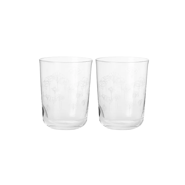 Frederik Bagger Flower XL vandglas 44,5 cl 2 stk.