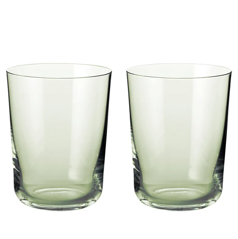 Frederik Bagger New York vandglas emerald 2 stk.