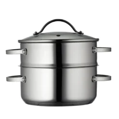 Funktion dampgryde stål farve 20 cm 2 liter