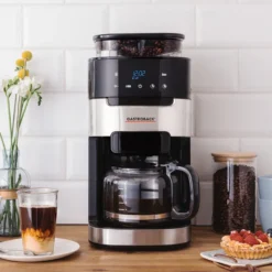 Gastroback kaffemaskine sort/stål