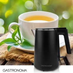 Gastronoma elkedel mat sort 1 liter 1200 watt