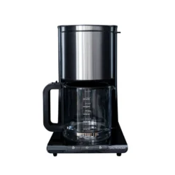 Gastronoma kaffemaskine sort/stål 1,5 liter 1050 watt