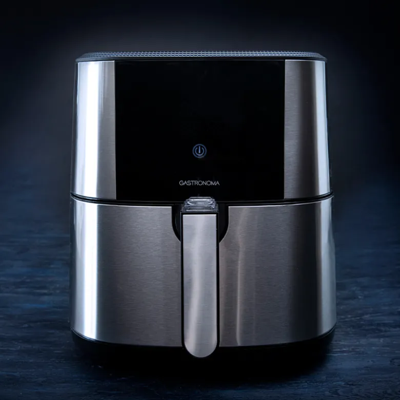 Gastronoma Low Fat airfryer stål 6 liter 1800 watt