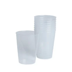 Genanvendelige drikkeglas plastik 8 stk. 25 cl