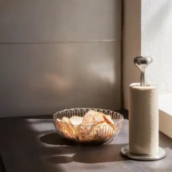 Georg Jensen Alfredo køkkenrulleholder blankpoleret stål