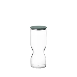 Georg Jensen Alfredo opbevaringsglas grøn 1,5 liter
