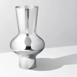 Georg Jensen Alfredo vase stor stål