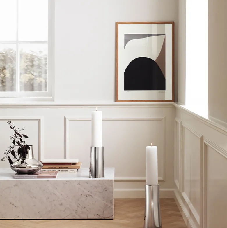 Georg Jensen Ambience lysestage 20 cm