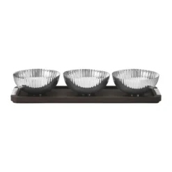 Georg Jensen Bernadotte bakke med 3 skåle