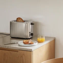 Georg Jensen Bernadotte brødrister stål 1000 watt