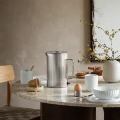Georg Jensen Bernadotte el-kedel stål 1,5 liter 2200 watt