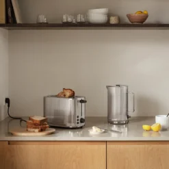 Georg Jensen Bernadotte el-kedel stål 1,5 liter 2200 watt