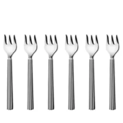 Georg Jensen Bernadotte kagegaffel 13,7 cm 6 stk.