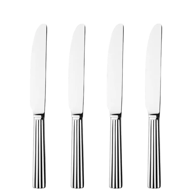 Georg Jensen Bernadotte smøreknive 4 stk.
