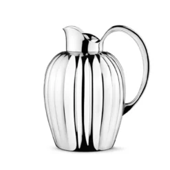 Georg Jensen Bernadotte termokande med trykknap 1 liter