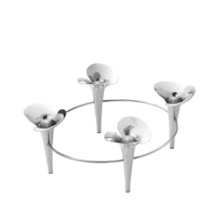 Georg Jensen Bloom Botanica lysestage rustfrit stål
