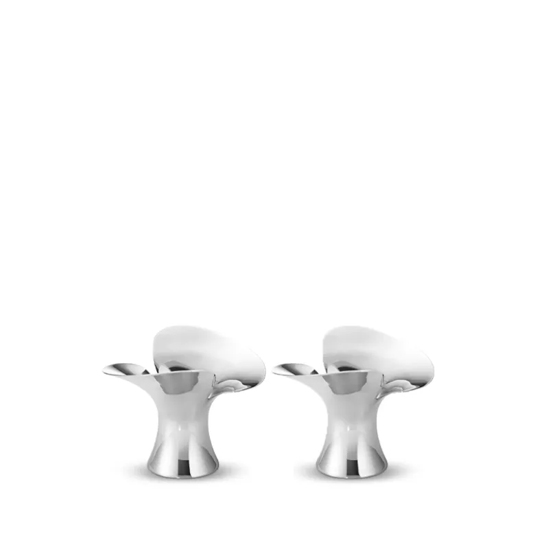 Georg Jensen Bloom lysestage 2 Stk. 7,3 cm