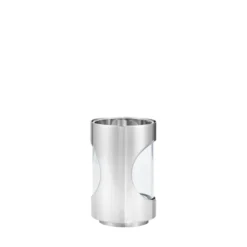 Georg Jensen Chrome Contours fyrfadsstage H 12 cm