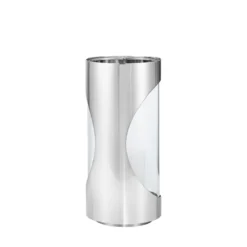 Georg Jensen Chrome Contours lysestage lille H 22 cm