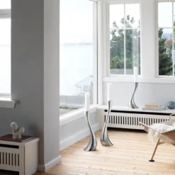 Georg Jensen Cobra gulvstage lille H 40 cm