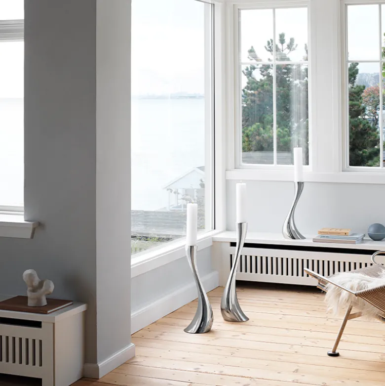 Georg Jensen Cobra gulvstage lille H 40 cm