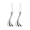 Georg Jensen Cobra gulvstager H 40 cm 2 stk.