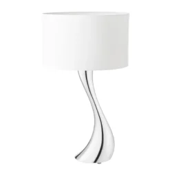 Georg Jensen Cobra lampe lille hvid skærm