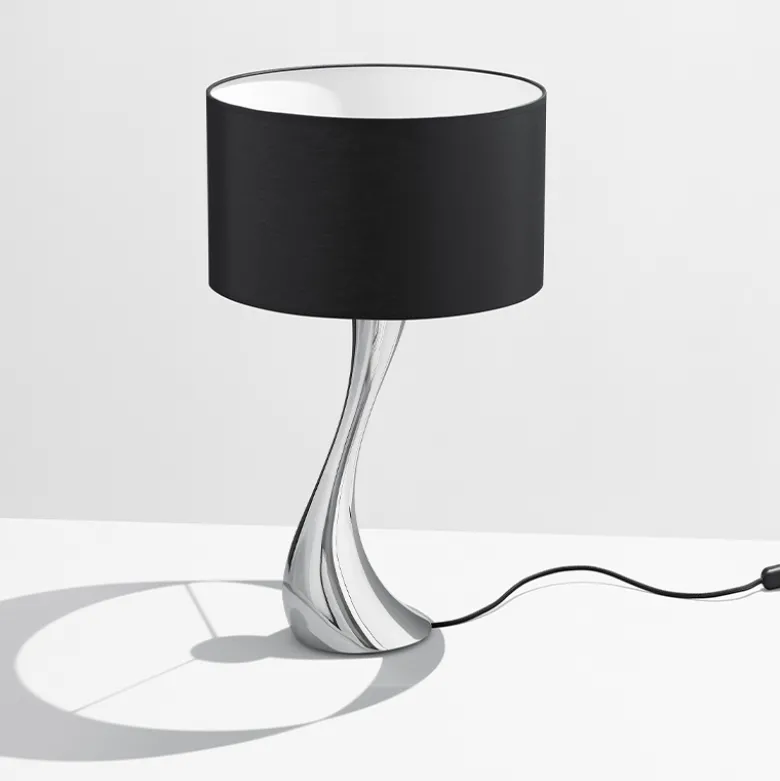Georg Jensen Cobra lampe lille sort skærm