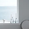 Georg Jensen Cobra lysestager sæt 3 størrelser inkl. lys