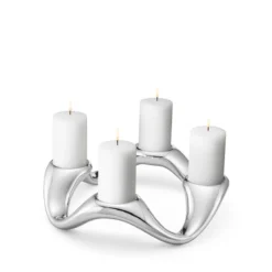 Georg Jensen Cobra lysestage 4 søjler