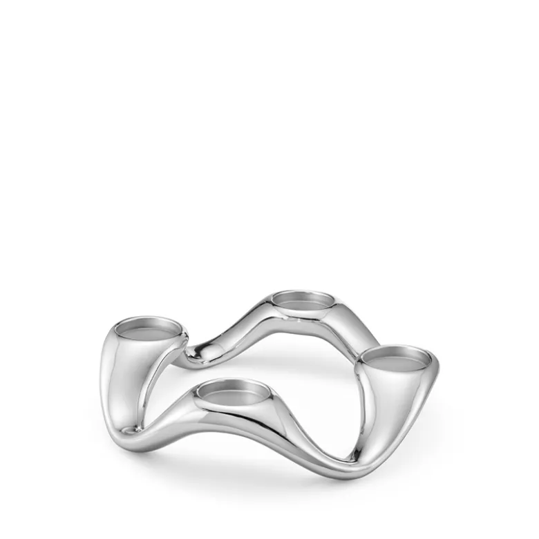 Georg Jensen Cobra lysestage 4 søjler