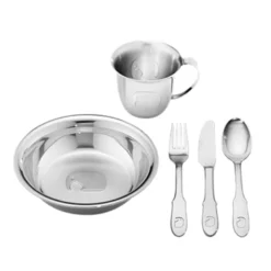 Georg Jensen Elephant børnesæt 5 dele