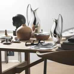 Georg Jensen Henning Koppel kande stål 0,75 liter