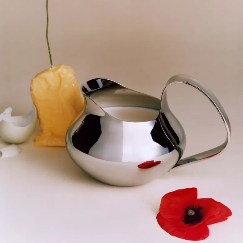 Georg Jensen Henning Koppel kande 02 stål 0,6 liter