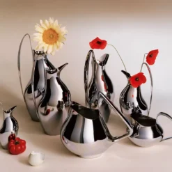 Georg Jensen Henning Koppel kande 03 stål 1,6 liter