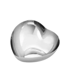 Georg Jensen hjerteskål mellem rustfrit stål
