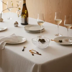 Georg Jensen Indulgence kaviarskål klar glas 2 stk.